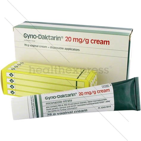 Buy Gyno Daktarin Online • Thrush Cream • Healthexpress® Uk