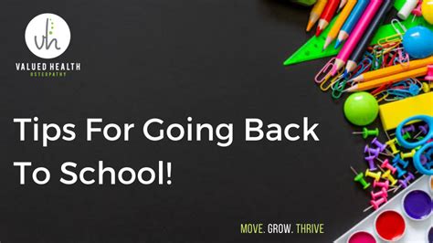 Tips For Going Back To School What You Need To Know
