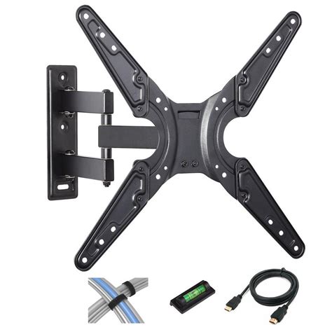 We offer different types of television wall mounts, that ensure a sturdy support. Atlantic Full Motion Tilt-Swivel TV Wall Mount for 26 in. - 52 in.-63607149 - The Home Depot