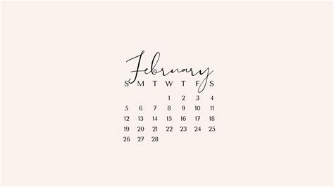 Free February 2023 Desktop Calendar Backgrounds Easy Download