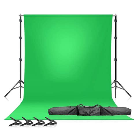 Buy Green Backdrop Background Green Screen Backdrop Stand Kit