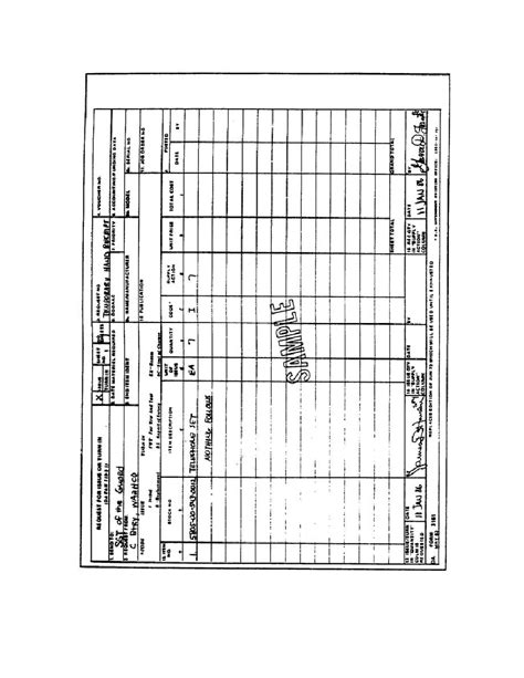 Figure 46 Da Form 3161 Prepared As Temporary Hand Receipt