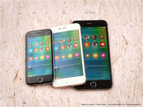 Iphone 6s 6s Plus And 6c Visualized In Beautiful Concept