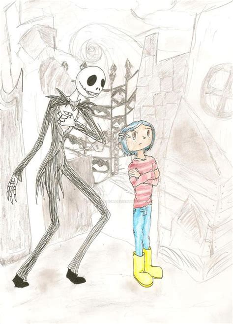 Coraline And Jack By Khwhitelion On Deviantart Coraline Coraline And