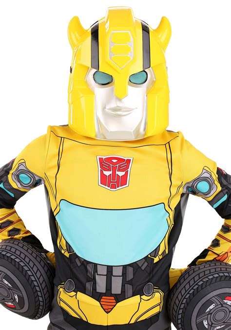 Transformers Bumblebee Converting Halloween Costume For Kids