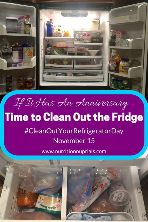 November 15 Is National Clean Out The Fridge Day Learn What To Keep