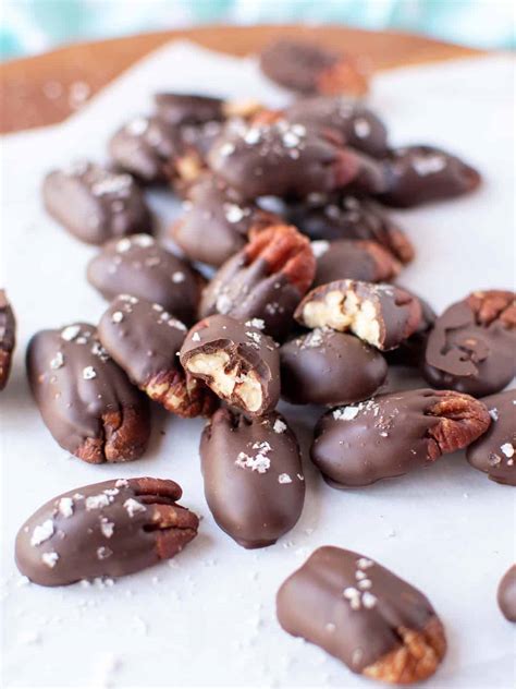 Easy Chocolate Covered Pecans Marcellina In Cucina