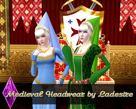 My Sims 3 Blog Medieval Headwear By Ladesire