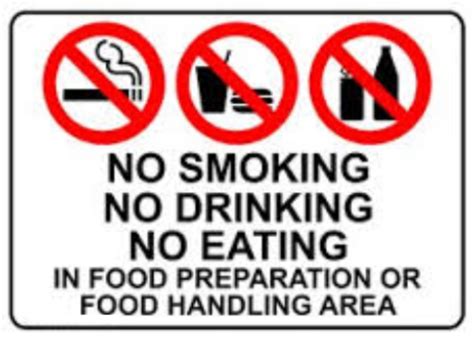 Letakkanlah makanan dan minuman yang hendak kalian makan pada tempat yang baik. Kumpulan Contoh Notice, Caution, dan Warning dalam Bahasa ...