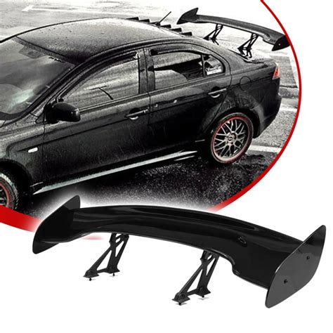 Kkoneauto 47inch Gt Wing Spoiler Adjustable Car Rear Trunk Spoiler Wing