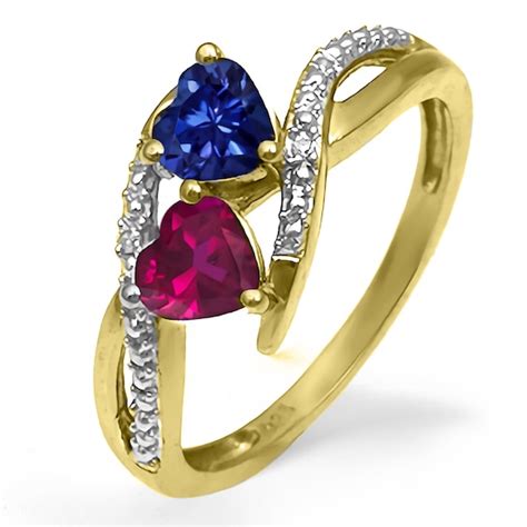 Jared The Galleria Of Jewelryjared Birthstone Couples Ring Dailymail