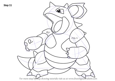 Nidoqueen Coloring Page Coloring Pages