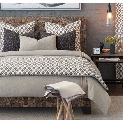 Eastern Accents Bale Borden Grayespresso Comforter Collection