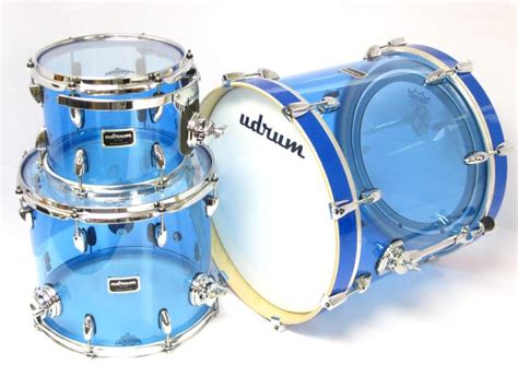 Underground Drum Co Udrum Acrylic Blue Kit
