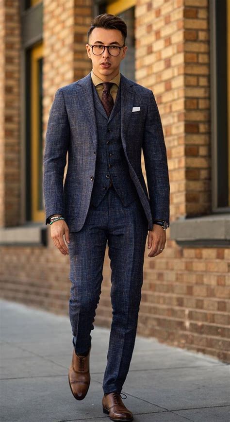 Blue Business Suit Ideas For March Formal Mens Fashion Cool Suits