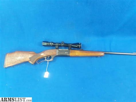Armslist For Sale Savage 99c Lever Action 243 With Scope