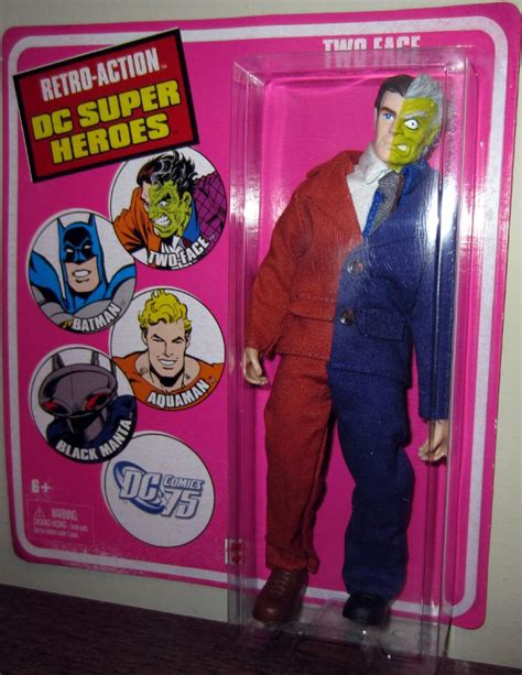 Two Face Figure Retro Action Dc Super Heroes Mattel