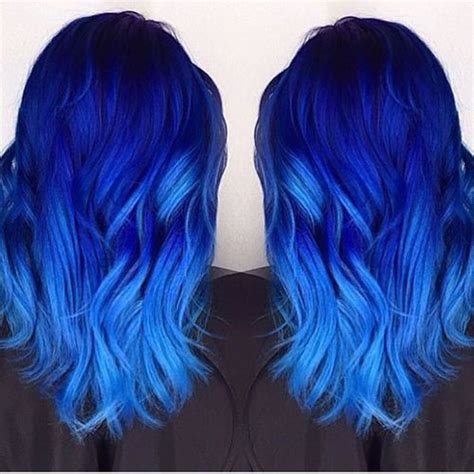 Dark Blue Hair Color Ideas And Images
