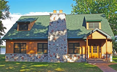 Timbermill Log Cabin Vinyl Siding Courtesy Of Style Crest Log Homes