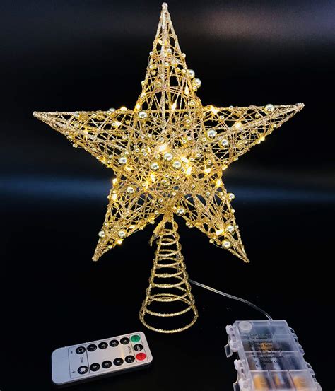 Buy Night Gring Christmas Tree Topper Star Led Lights Star Treetop