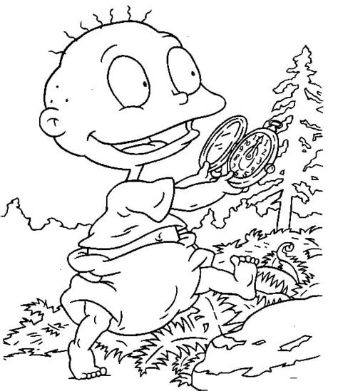 Desenhos De Tommy E Chuckie Para Colorir E Imprimir Colorironline