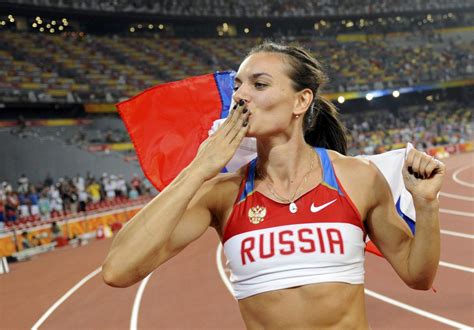Russian Pole Vault Champ Yelena Isinbayeva Condemns Homosexuality
