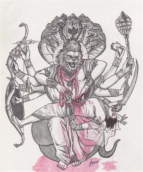 Lord Narasimha Dev By Nairarun15 On Deviantart