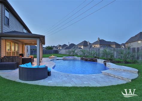 Custom Backyard Pool Designs Waterside Poolscapes