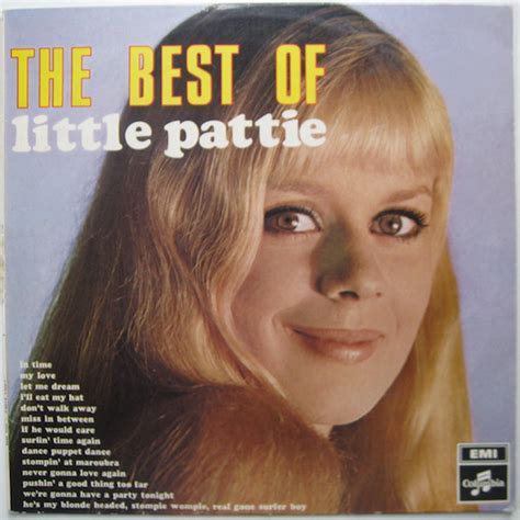 Little Pattie The Best Of Little Pattie 1968 Vinyl Discogs