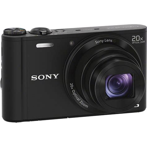 Sony Cyber Shot Dsc Wx300 Digital Camera Black Dscwx300b Bandh
