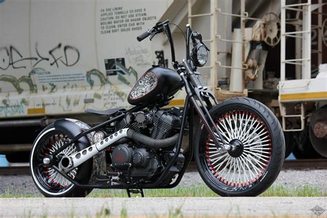 Lucky 13 Custom Bobber Custom Harleys Custom Bikes Harley Bobber