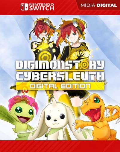 Digimon Story Cyber Sleuth Complete Edition Nintendo Switch Mídia