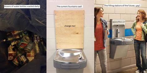 Bottle Filling Station New Eco Friendly Twist To Water Fountains