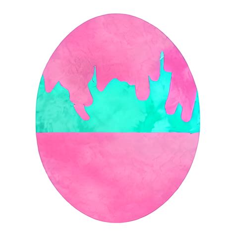 Pink Turquoise Watercolor Splash · Creative Fabrica