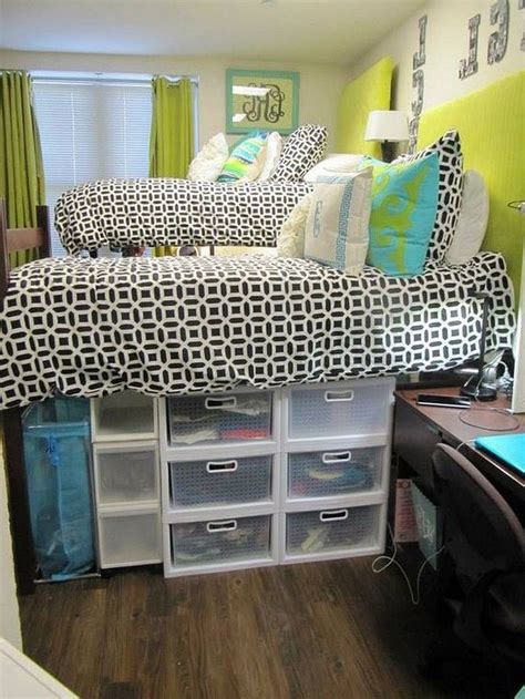 45 Best Tips And Tricks Dorm Room Organization Storage Low Budget