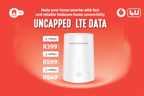 Get Uncapped Vodacom Lte From Only R399pm Affluencer