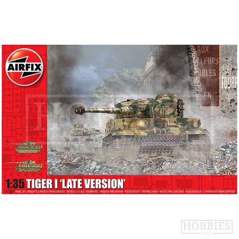 Airfix Tiger 1 Late Version 135 Model Tank Kit Hobbies247 Online