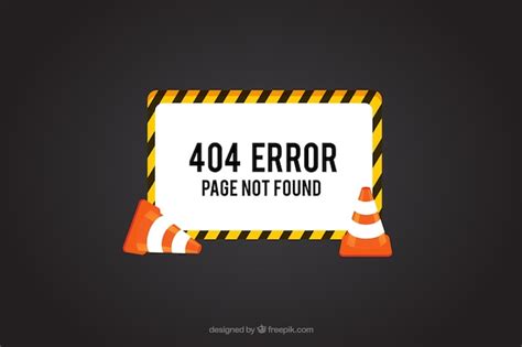 Page Not Found Error 404 Vector Free Download