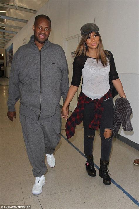 Tamar Braxton And Vincent Herbert Spotted At Lax