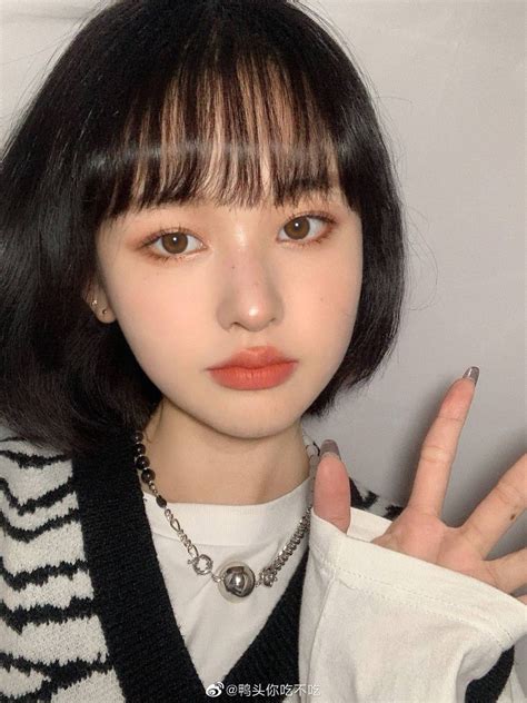 Asian Makeup Unfiltered Gril Aesthetic Hair Carp Sadie Ulzzang