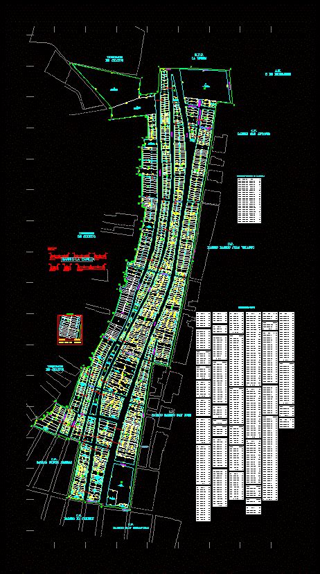Plano Cadastral Union Lima Dwg Block For Autocad • Designs Cad