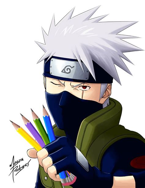 Faça Como O Kakashi Seja Um Ninja Na Arte De Desenhar Kakashi