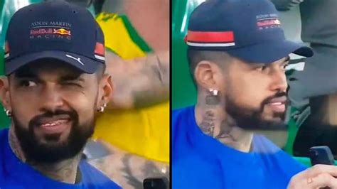 People Are Convinced Man In World Cup Stadium Got Busted By Girlfriend