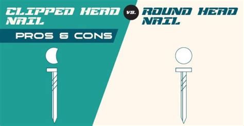 Clipped Head Vs Round Head Nail Which Is Better For You