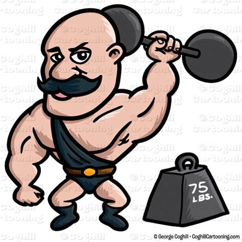 5 Strongman Cartoon C Strong Man Clipart Clipartlook
