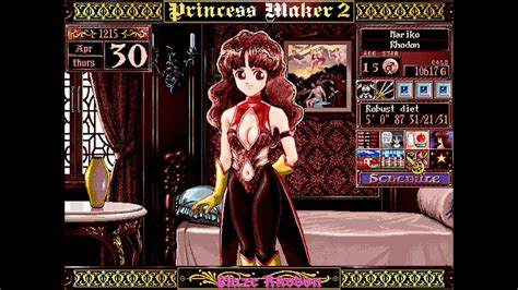 princess maker 2 pc ms dos walkthrough english version part 6 hero warrior and prince
