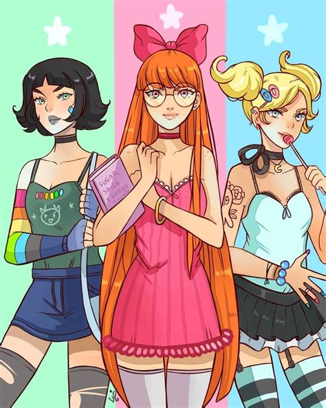 Powerpuff Girls By Larienne On Deviantart Powerpuff Girls Anime