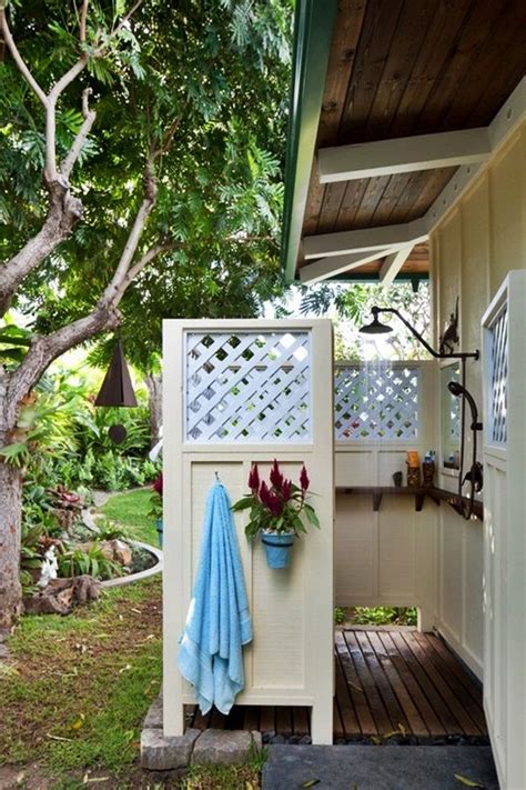 Rustic ‪‎outdoor‬ ‪‎shower‬ As A Appendage Of The House