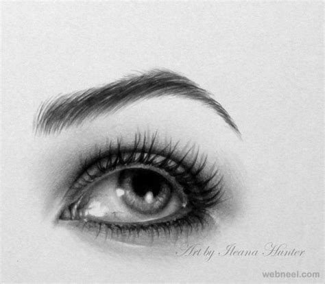 40 Beautiful And Realistic Pencil Drawings Of Eyes