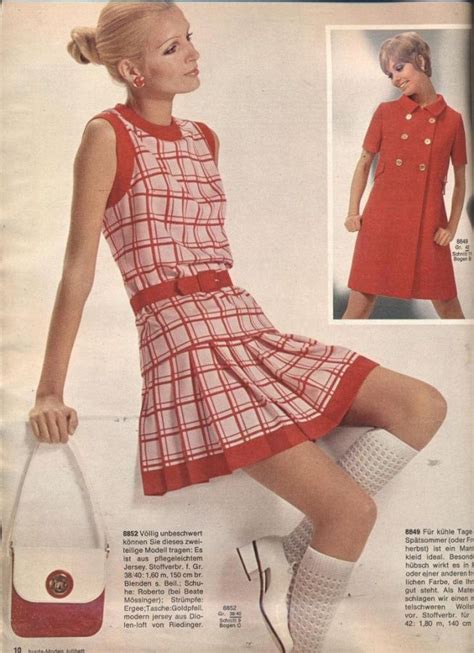 1970 burda moden Мода семидесятых Мода шестидесятых Модные стили